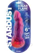 Stardust Solar Flare Silicone Dildo With Suction Cup 6in -...